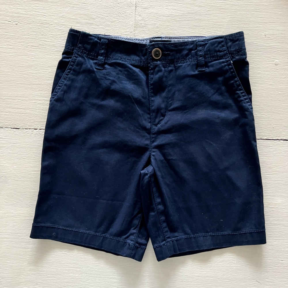 NWT OshKosh Boys Navy Chino Shorts Size 8